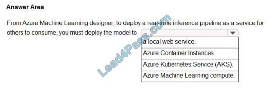 microsoft ai-900 exam questions q8